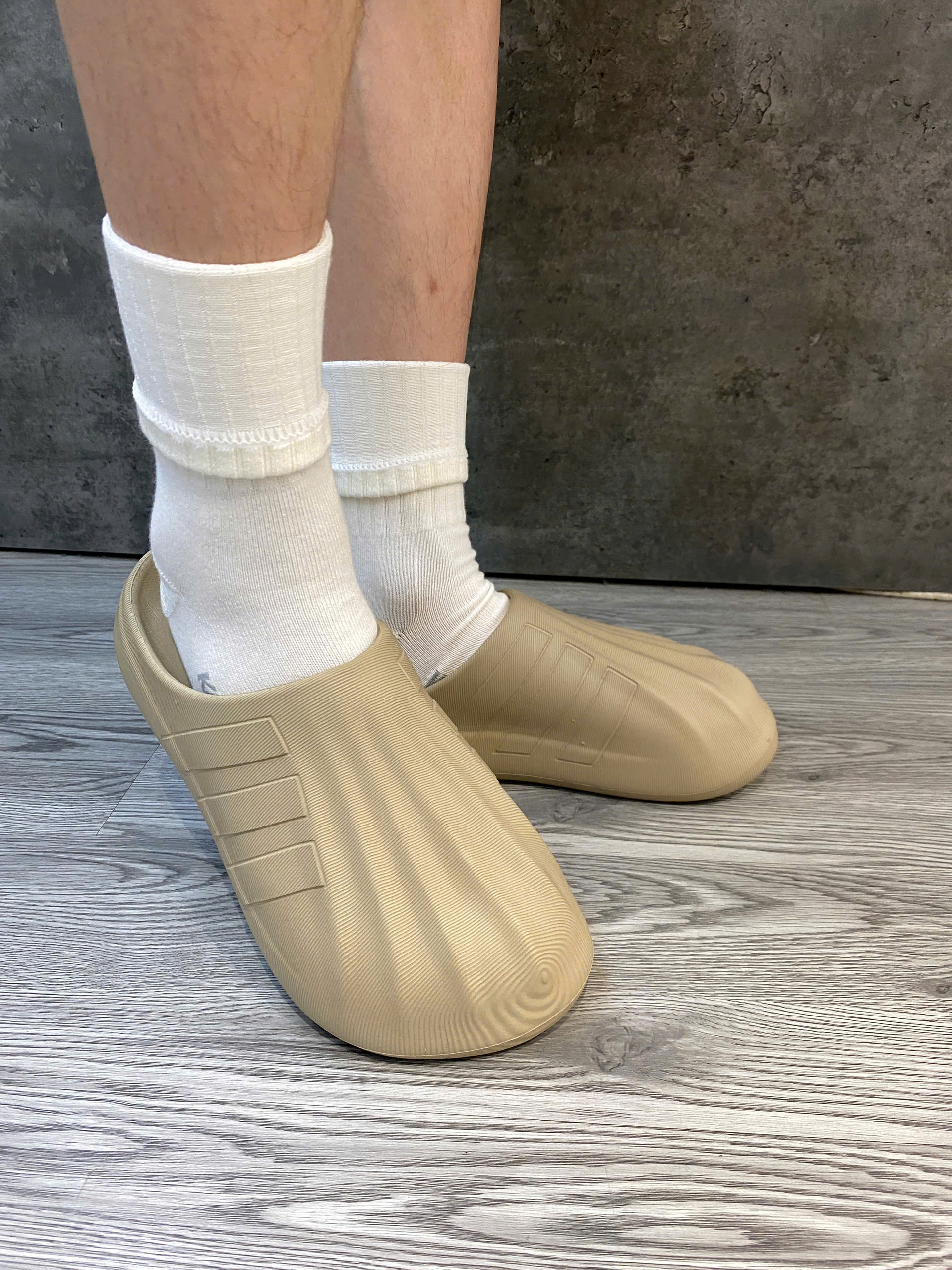 Dép Chính Hãng - Sục Adidas AdiFom Superstar Mule Crystal Brown - IE0754