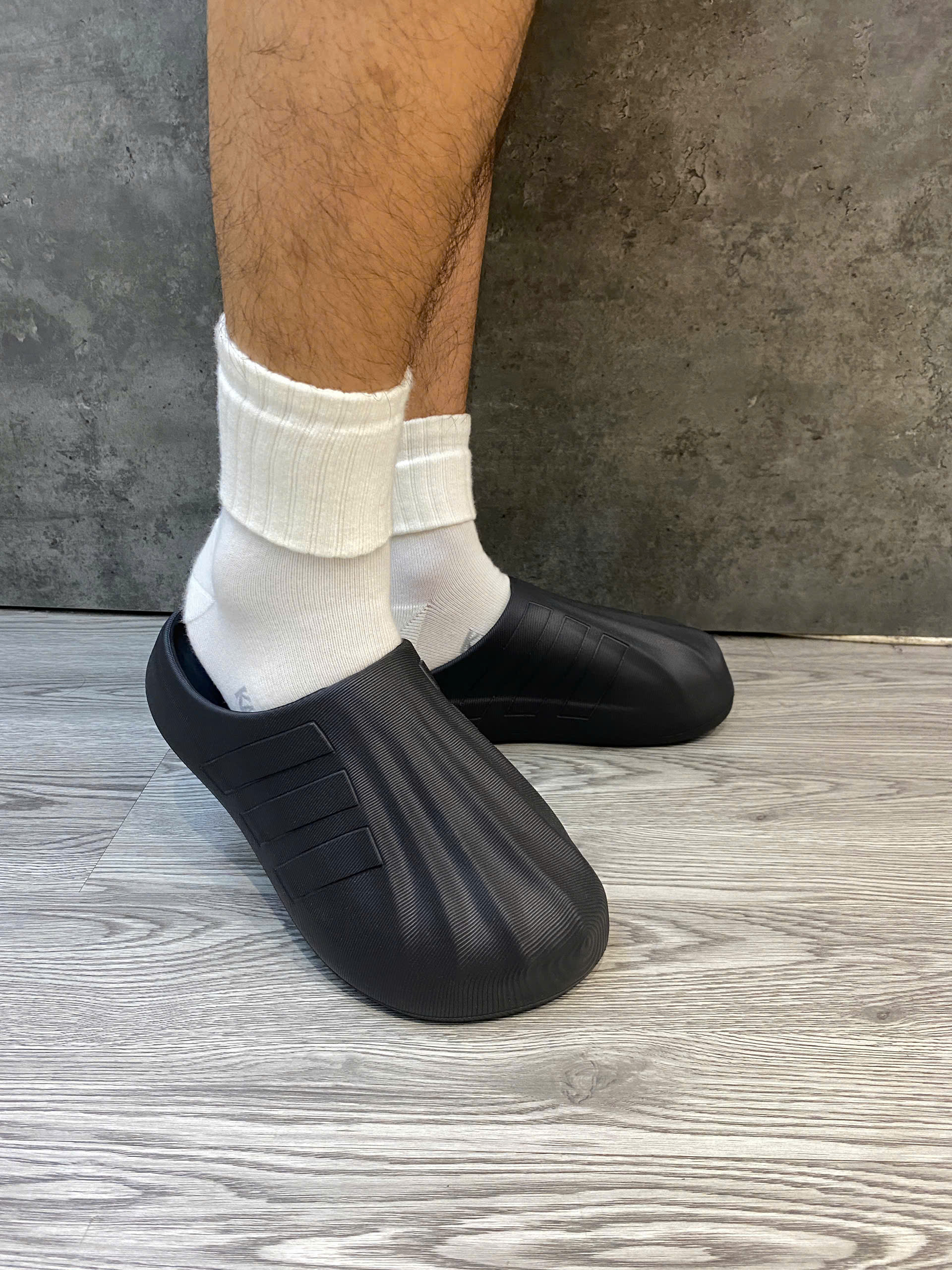 Dép Chính Hãng - Sục Adidas Originals ADiFom Superstar Mule Black - IH7787