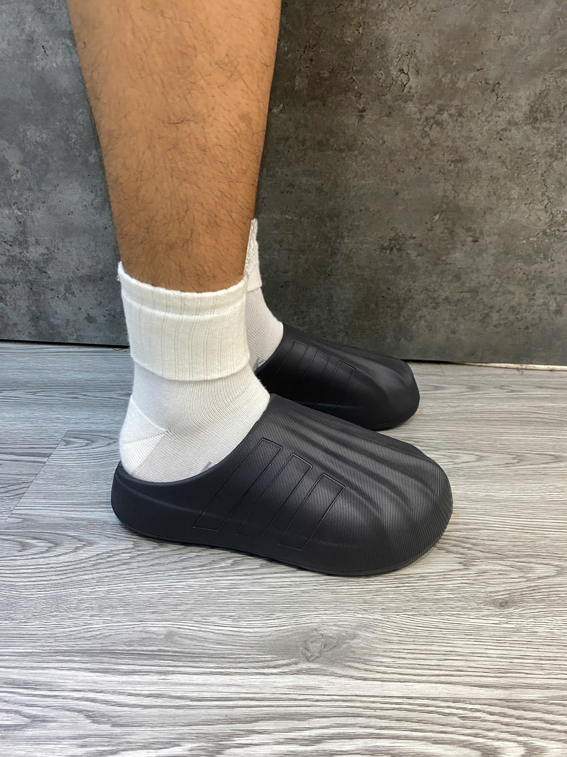 Dép Chính Hãng - Sục Adidas Originals ADiFom Superstar Mule Black - IH7787
