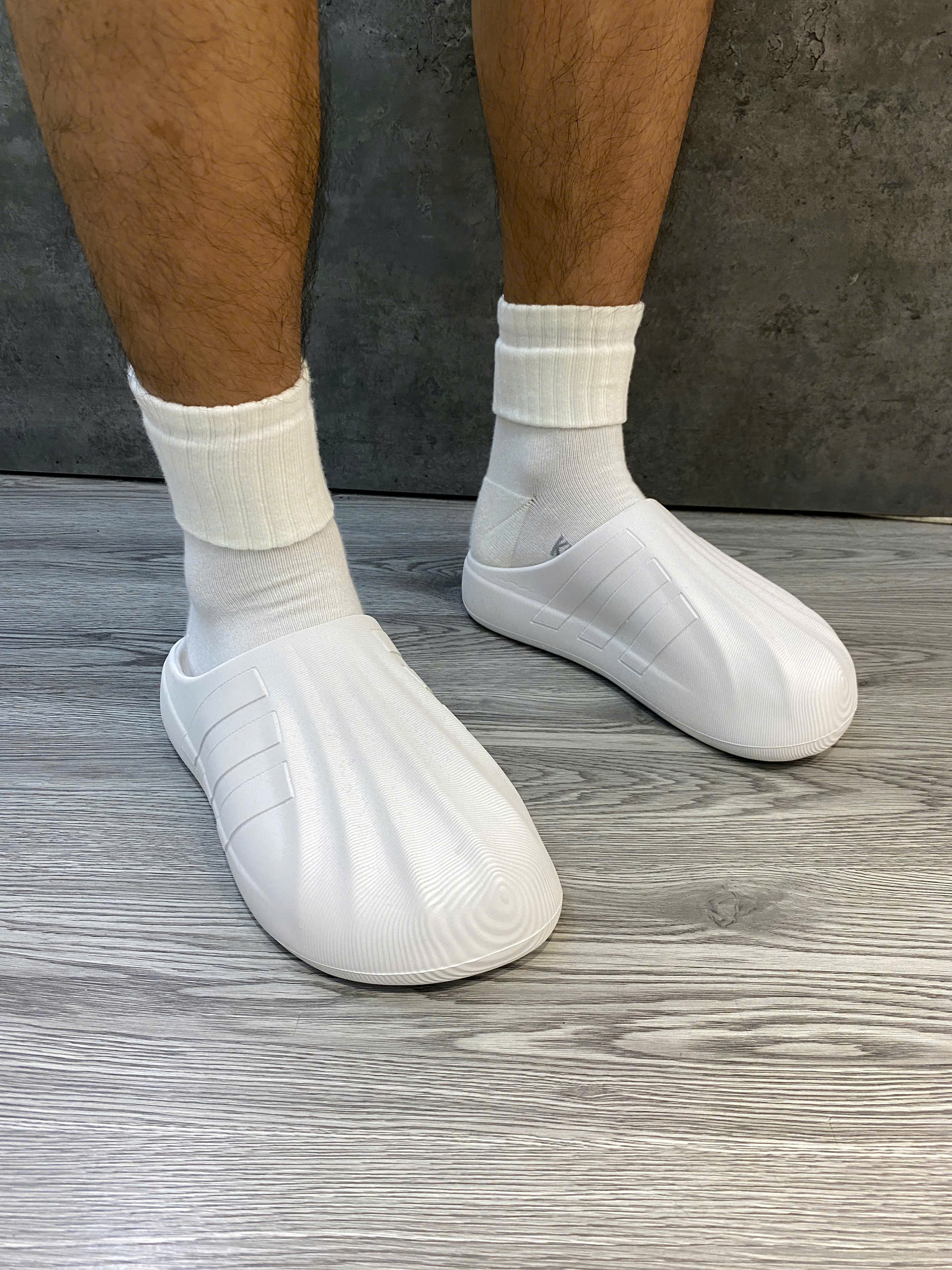 Dép Chính Hãng - Sục Adidas AdiFom Superstar Mule Crystal White - ID3915