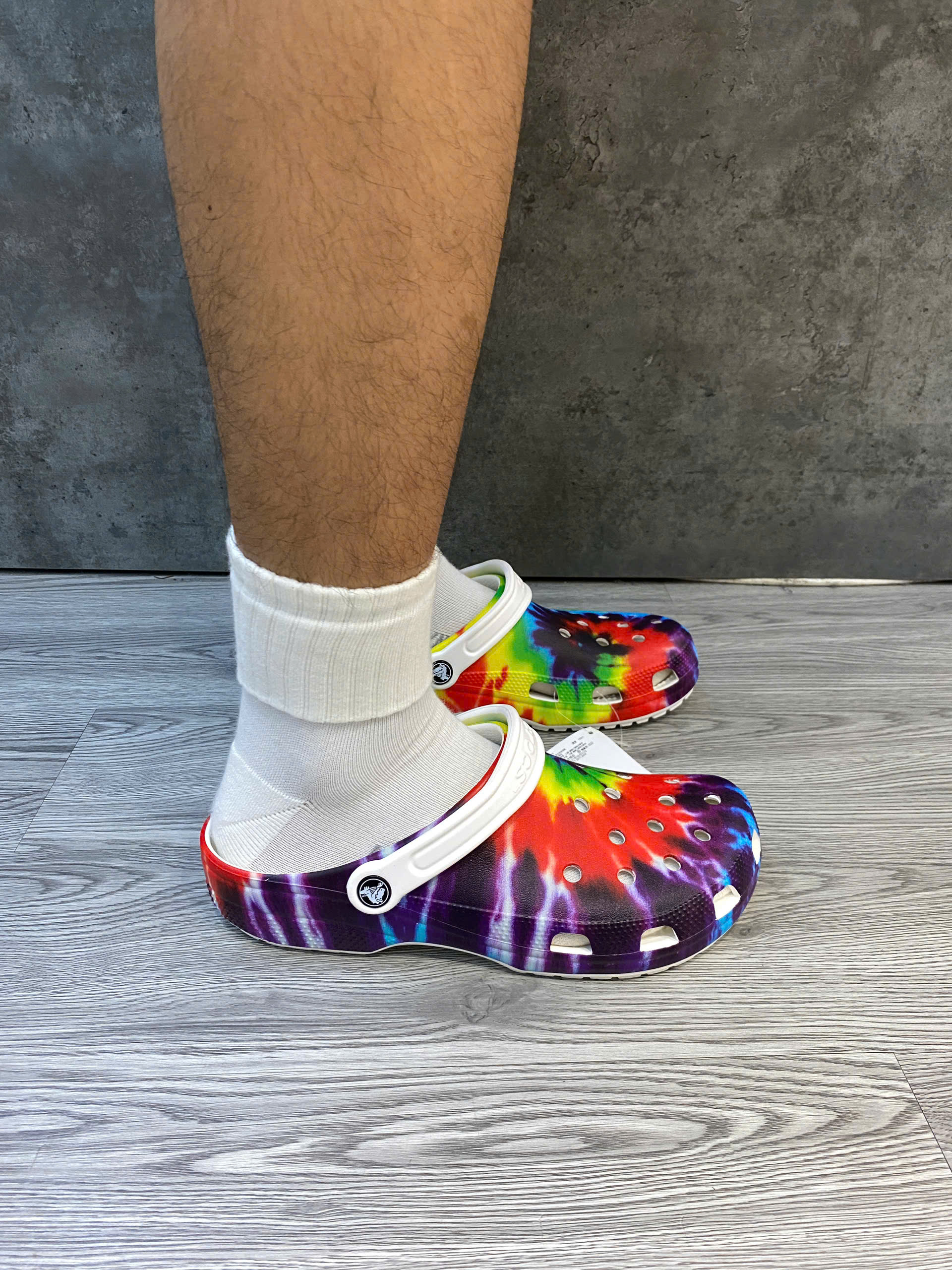 Dép Chính Hãng - Sục Crocs Rainbow Classic - CR0111