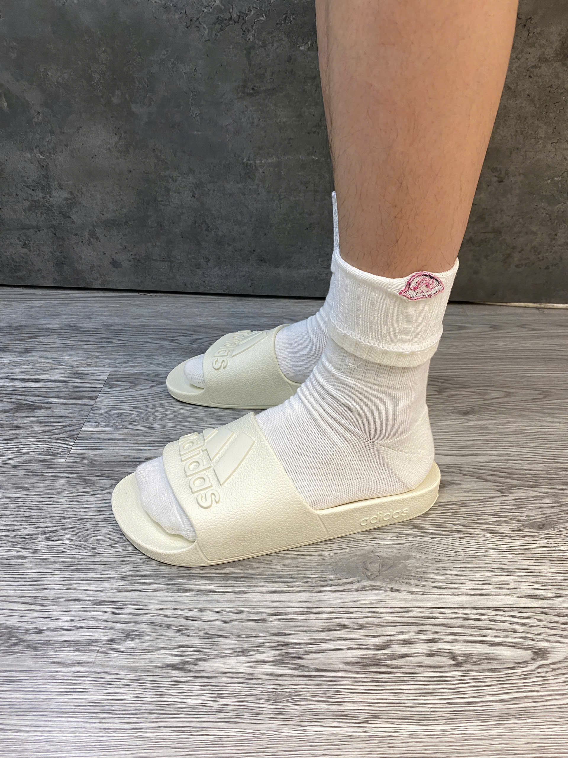 Dép Chính Hãng - Adidas Adilette Aqua Slides Off  ''White'' - IF7370