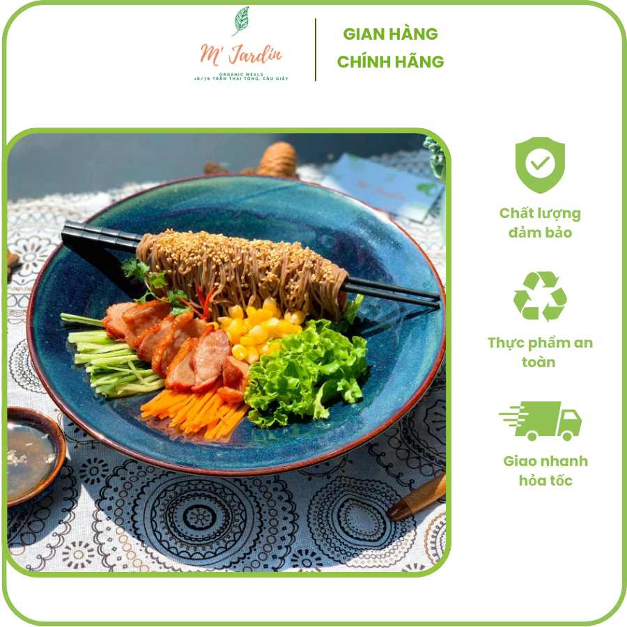 Bún gạo lứt trộn lườn ngỗng