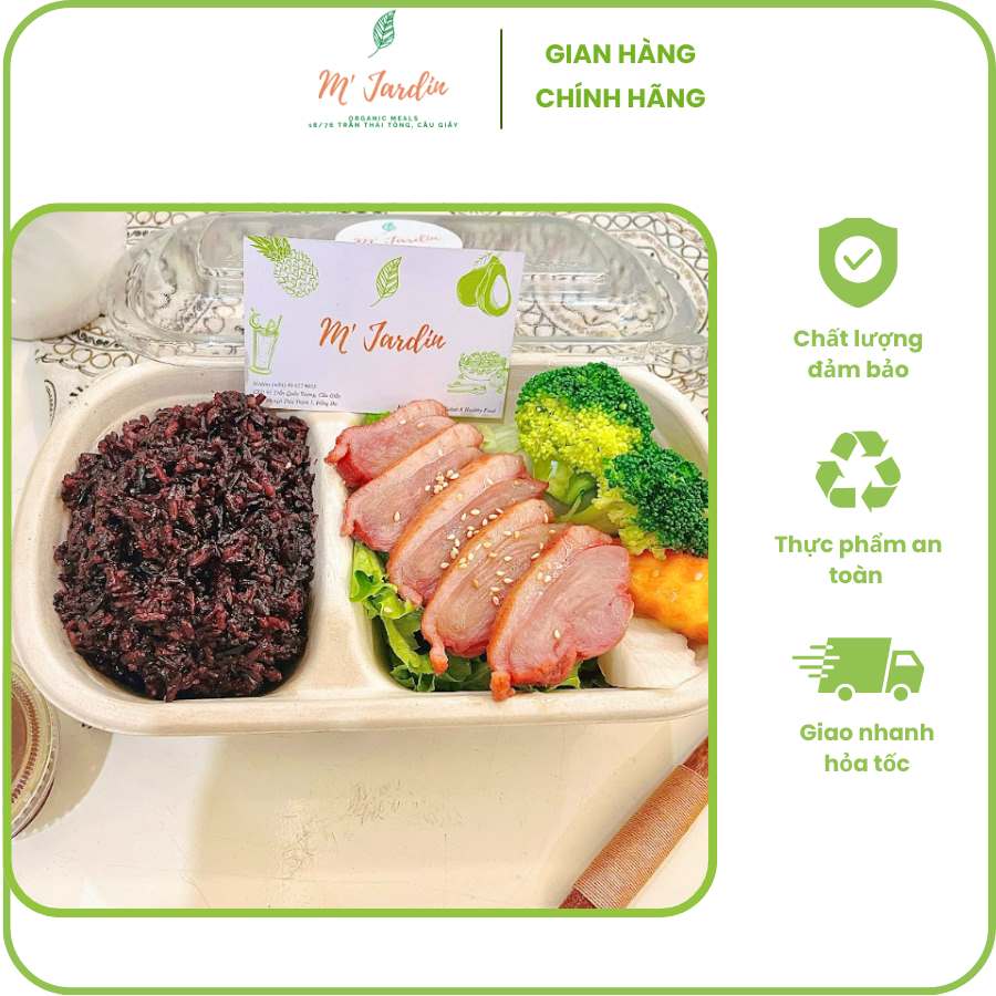 Cơm gạo lứt lườn ngỗng