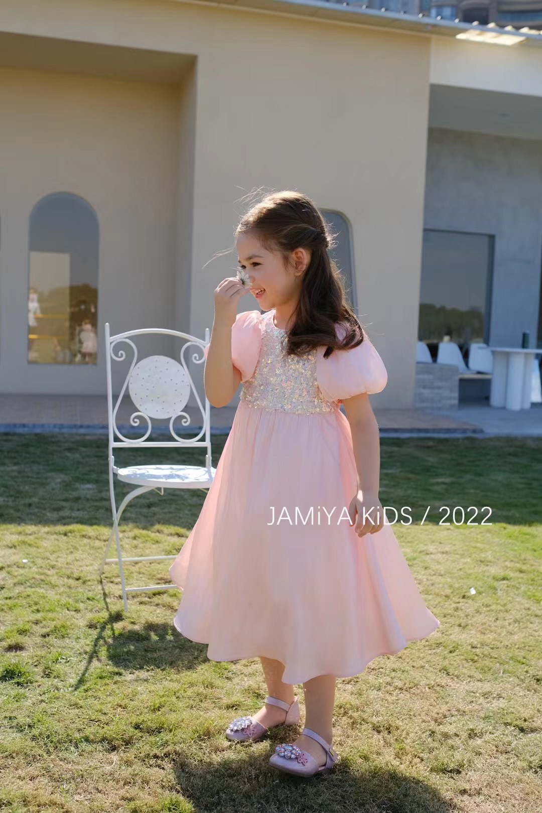 Váy đầm công chúa hồng baby cho bé  Vân Kim Shop