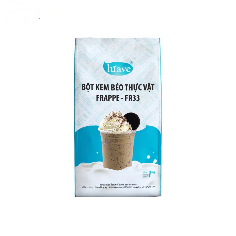 Bột đá xay Frappe FR33 Lúave túi 1kg