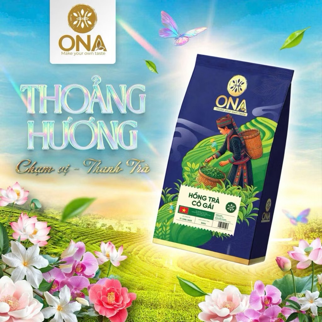 Hồng Trà Cô Gái ONA túi 500g