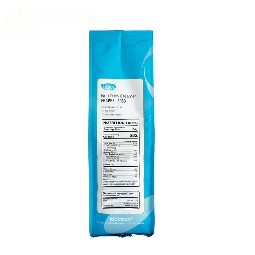 Bột đá xay Frappe FR33 Lúave túi 1kg