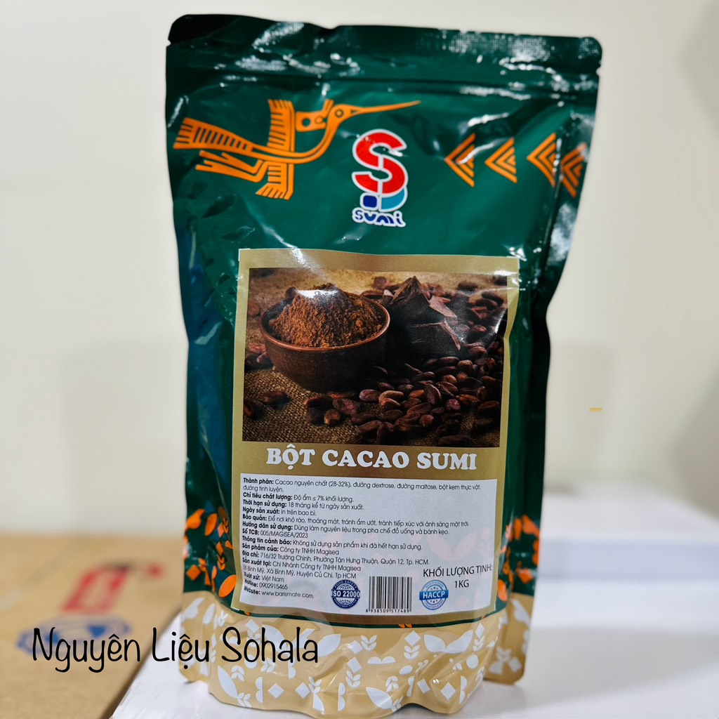 Bột Ca cao Sumi túi 1kg