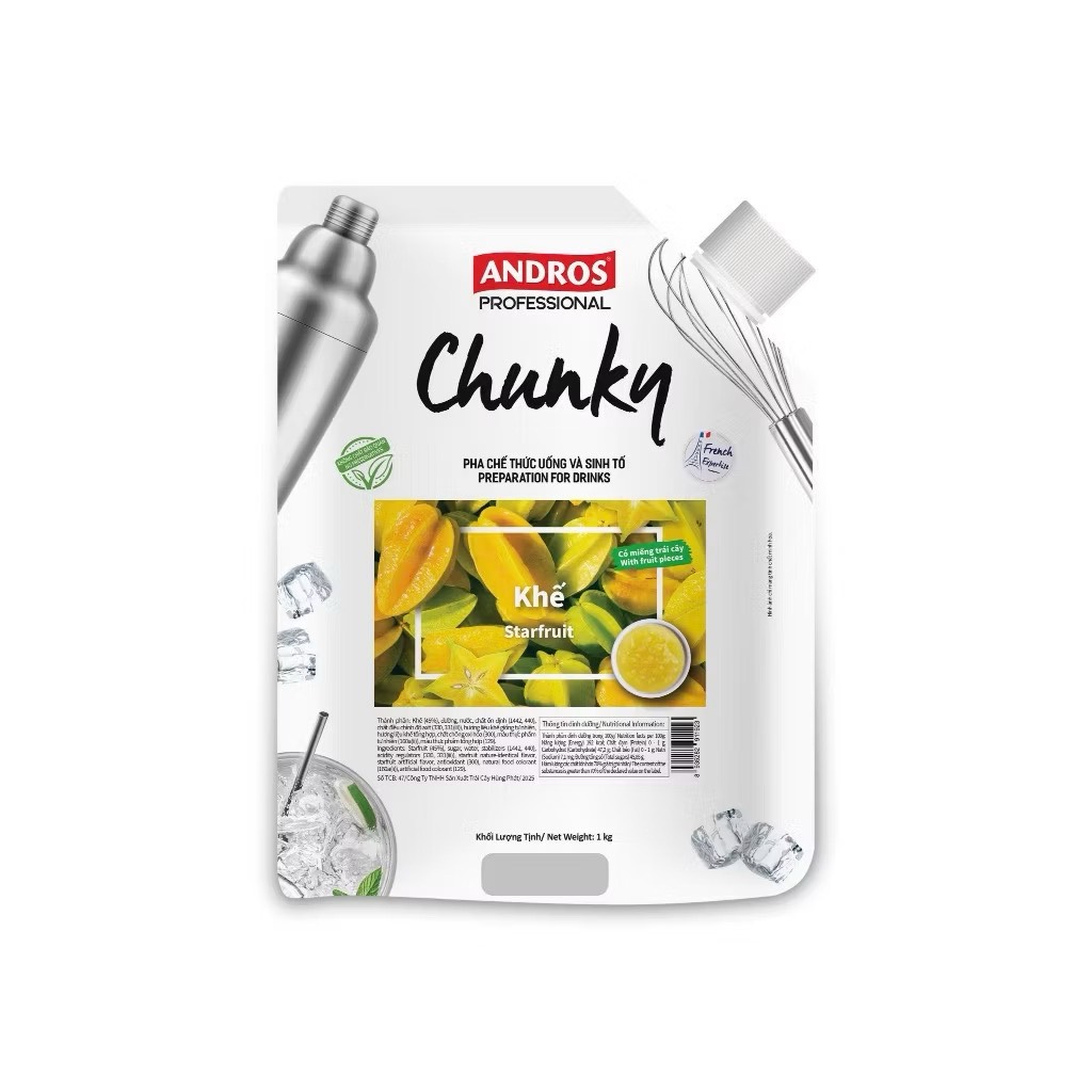 Mứt Khế Chunky túi 1kg