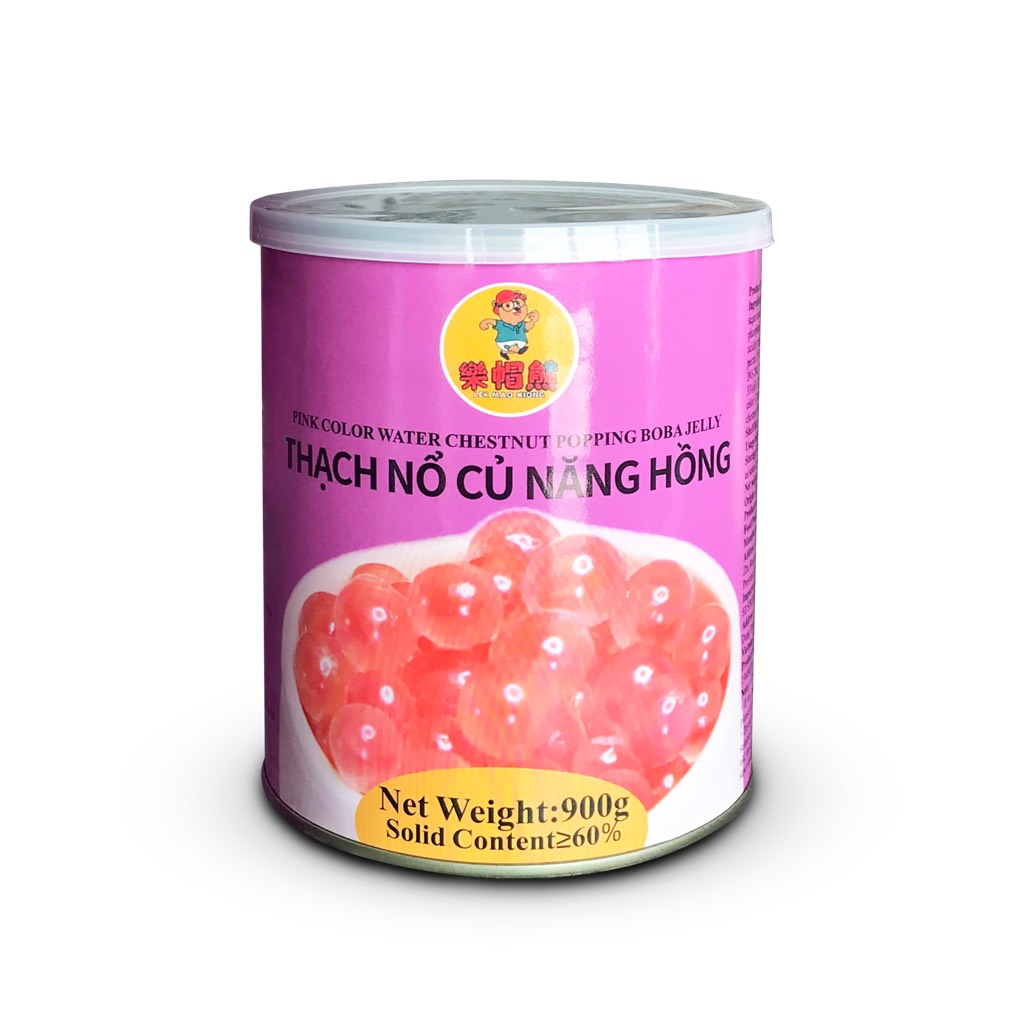 Hạt nổ củ năng Lermao hồng 850g