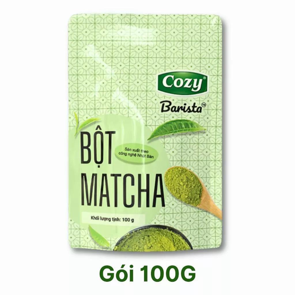 Bột Matcha Trà xanh Cozy Barista gói 100g