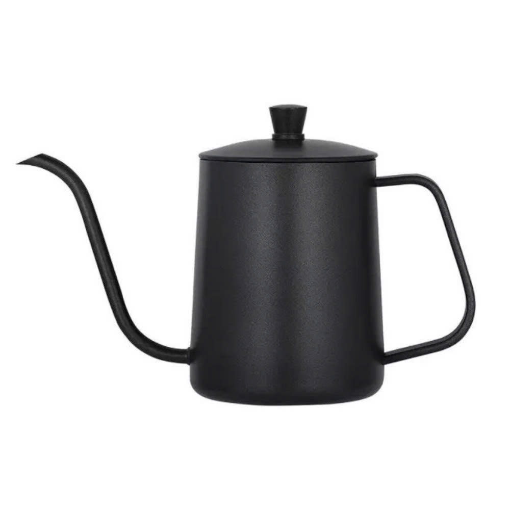 Bình đựng nước inox có nắp vòi dài 600ml (màu đen)