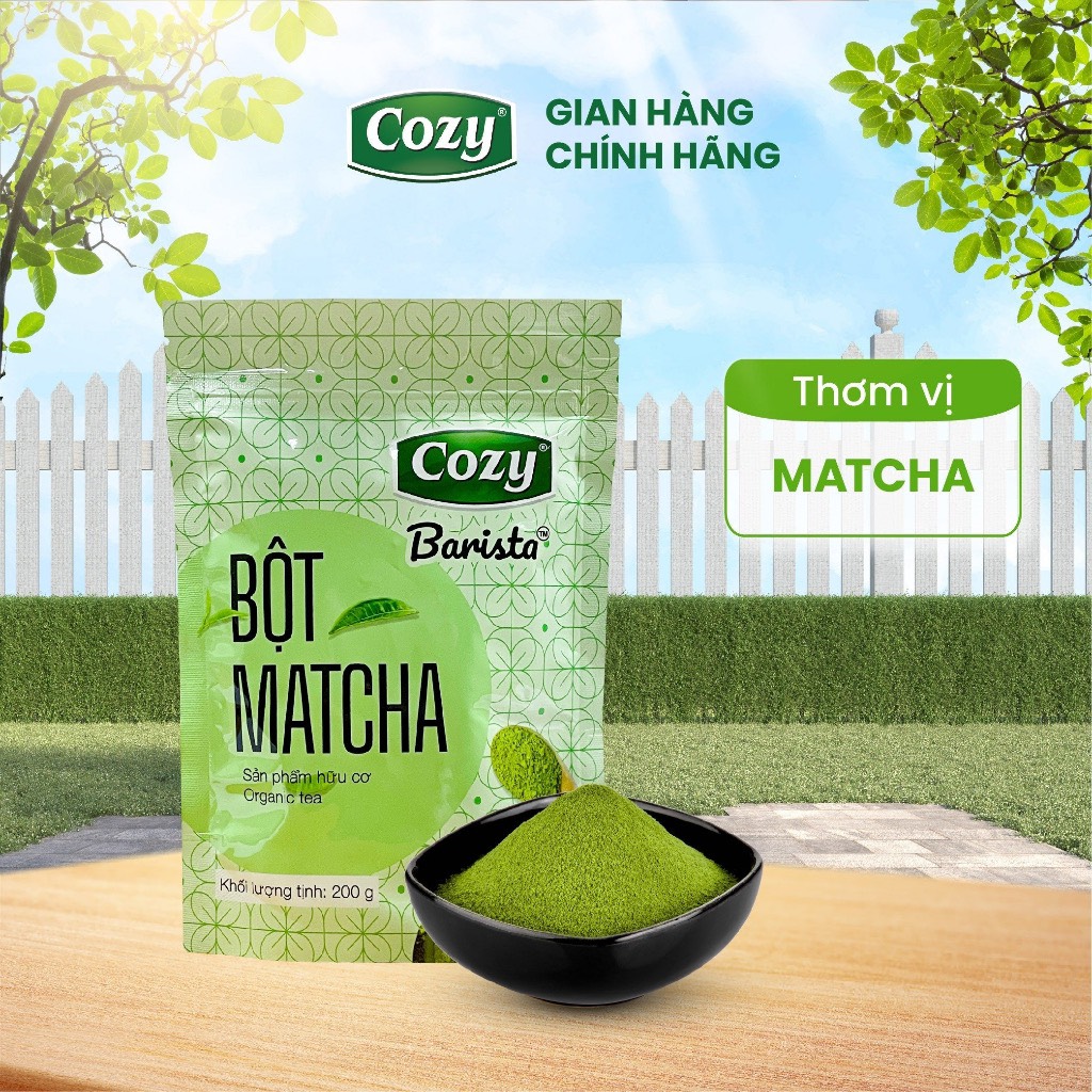 Bột Matcha Trà xanh Cozy Barista