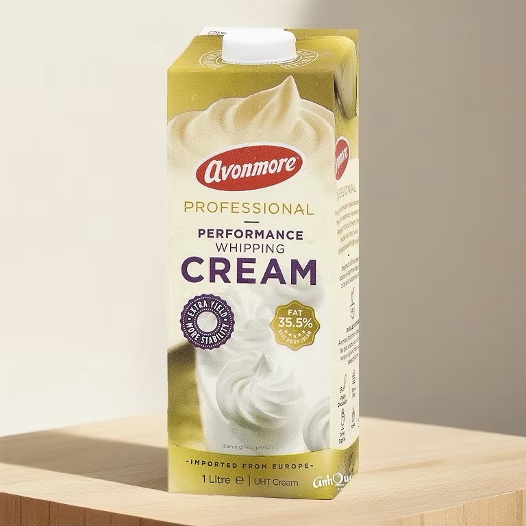Kem sữa Whipping Cream Avonmore hộp 1 lít