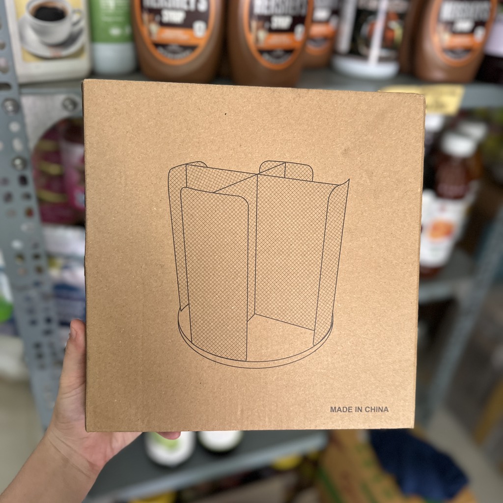 Khay úp cốc xoag vòng 4 ngăn