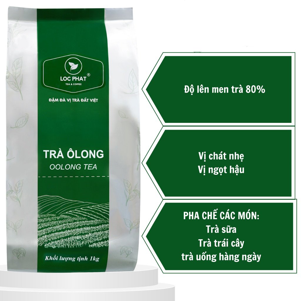 Trà Olong Lộc Phát túi 1kg