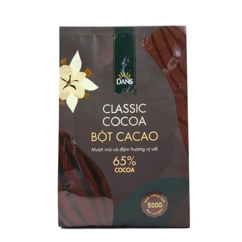 Bột Ca cao Classic Dans túi 500g