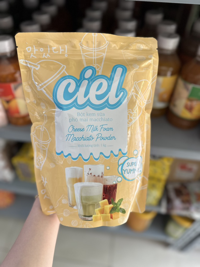 Bột kem sữa phô mai Machiato Ciel túi 500g