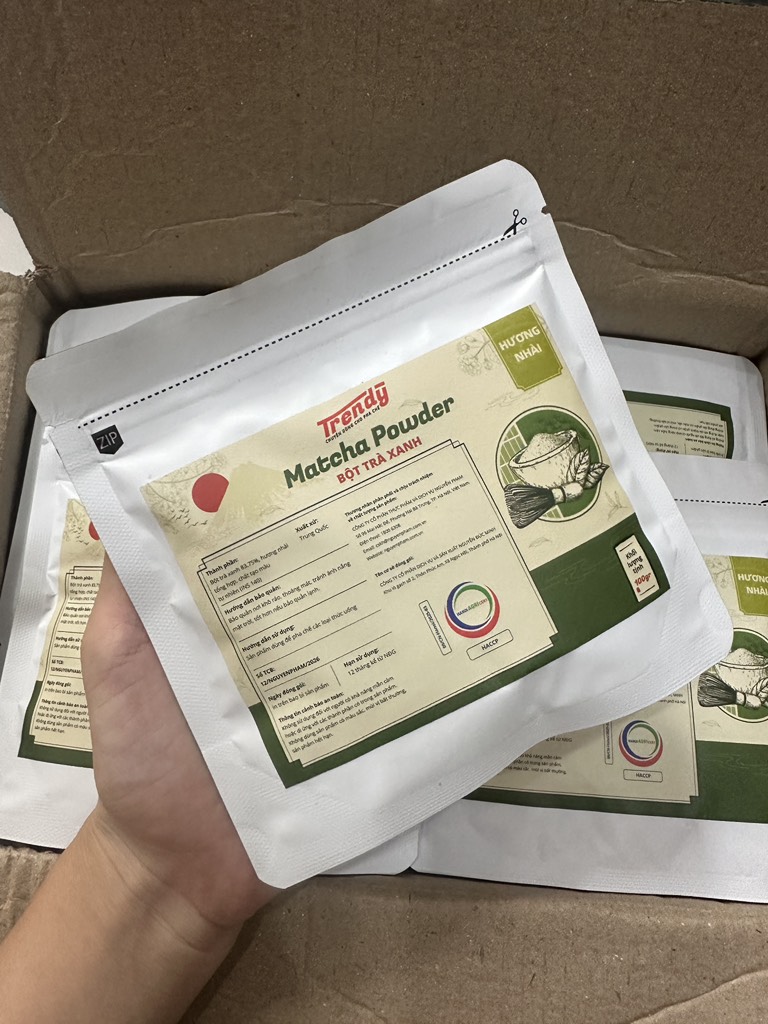 Trendy - Bột Matcha Hương Nhài gói 100gr