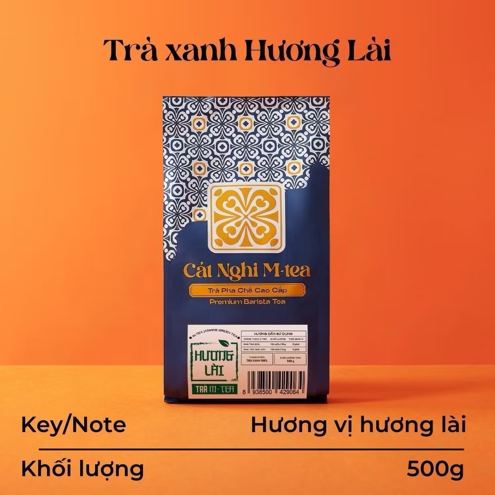 Trà Xanh hương Lài Cát Nghi M-Tea túi 500g