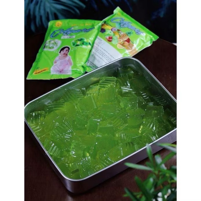 Bột thạch Lá Dứa Agary 155g