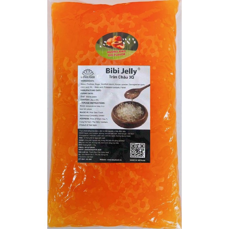 Trân châu 3Q Bibi ĐÀO túi 2kg