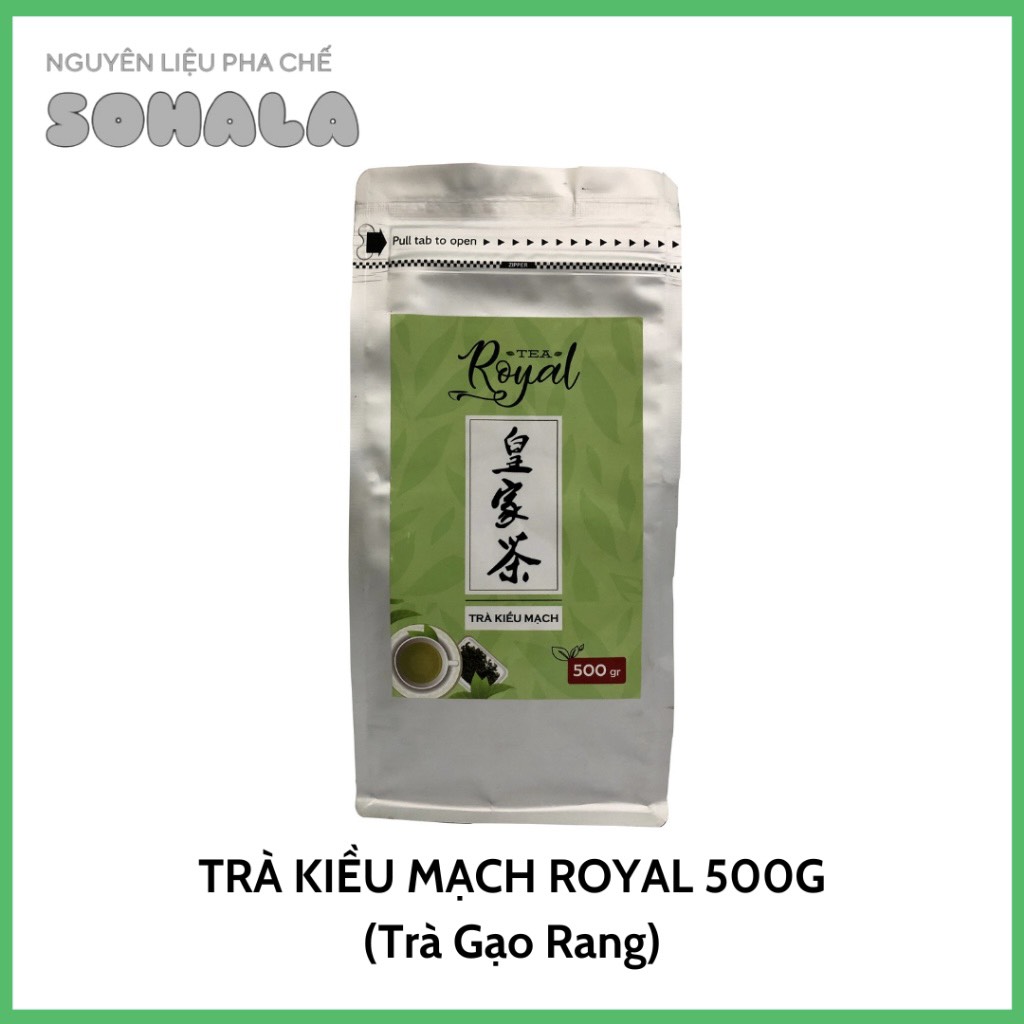 Trà kiều mạch (Trà gạo rang) Royal 500g
