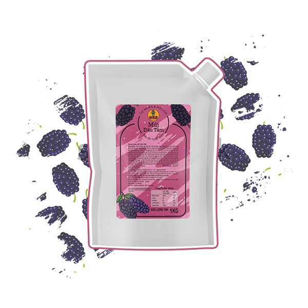 Mứt Ler Mao túi 1kg - DÂU TẰM