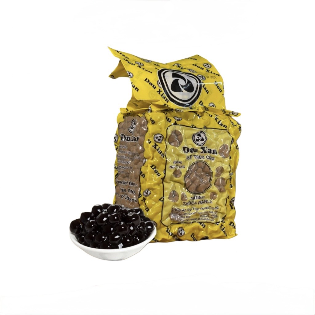 Trân châu đen Dou Xian túi 1kg 2.5