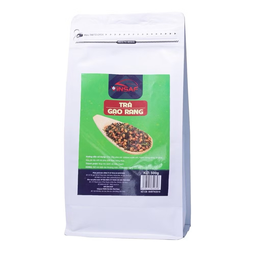Trà Gạo Rang Vinsaf túi 500g