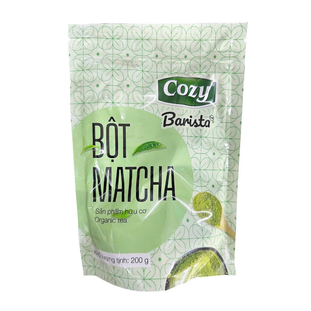 Bột Matcha Trà xanh Cozy Barista (KM) - 200G