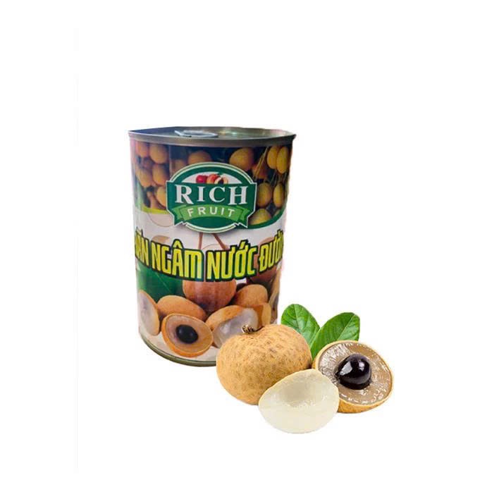 Nhãn ngâm nước đường RICH 565g