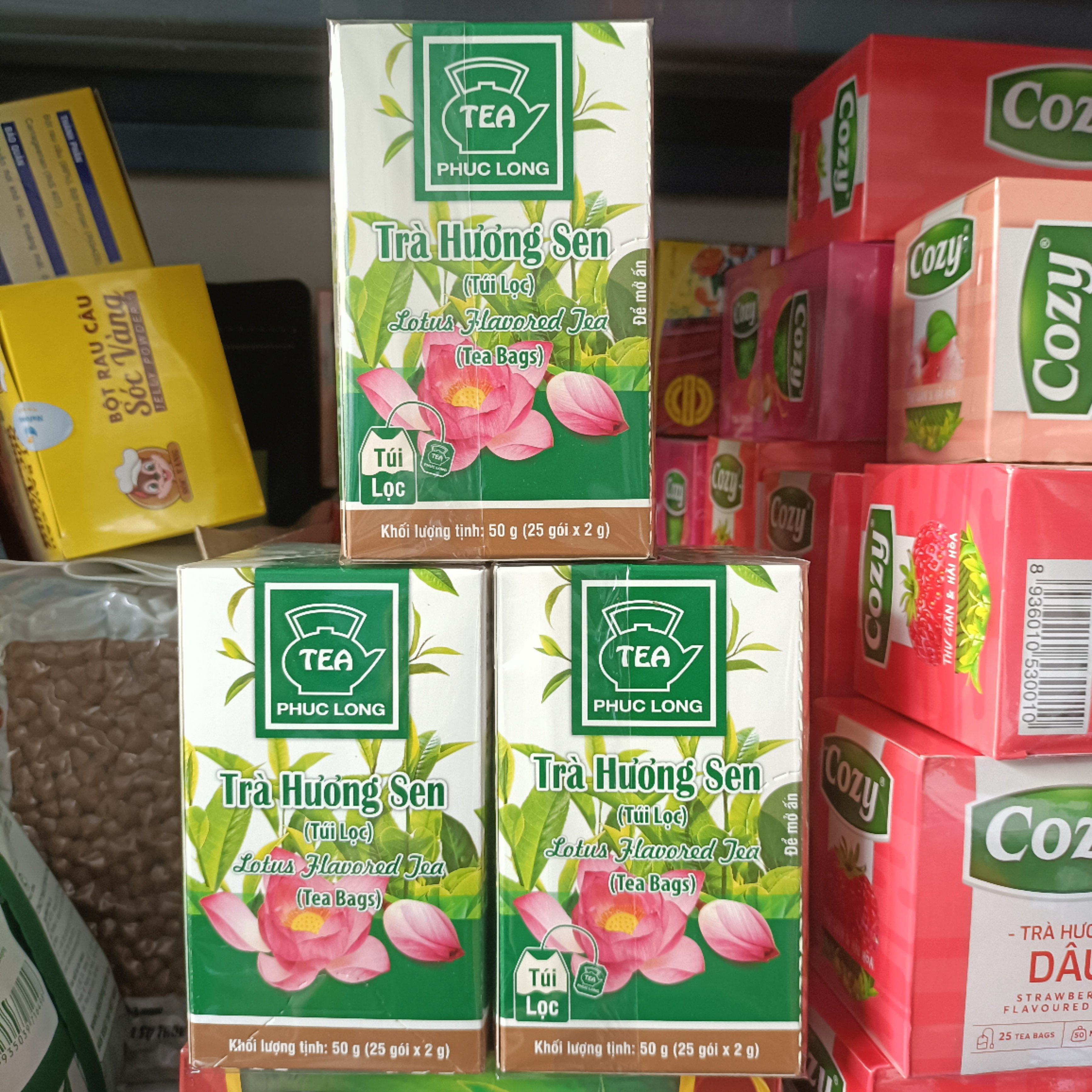 Trà sen túi lọc Phúc Long 2gr x 25 gói