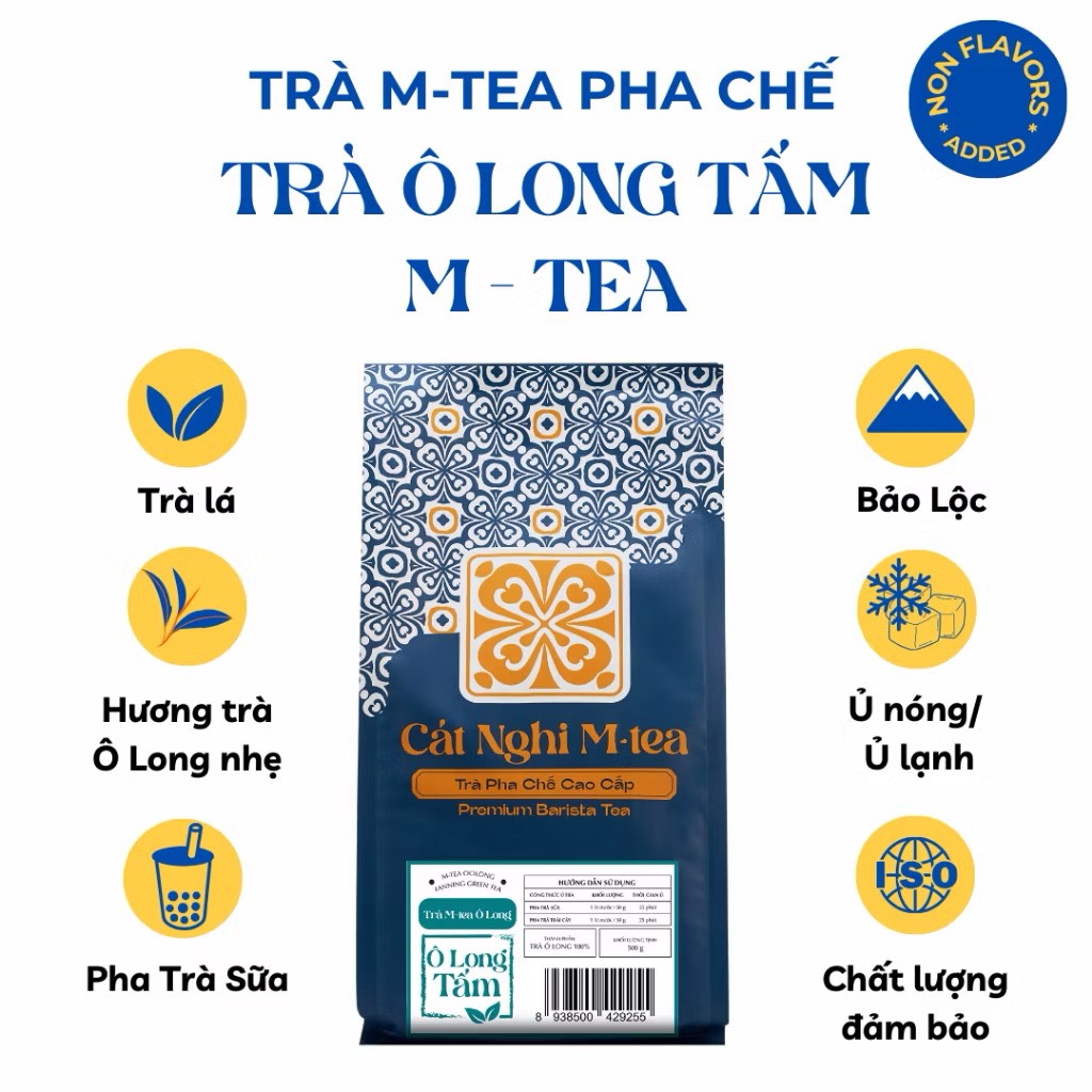 Trà Olong Tấm M-Tea Cát Nghi túi 500g