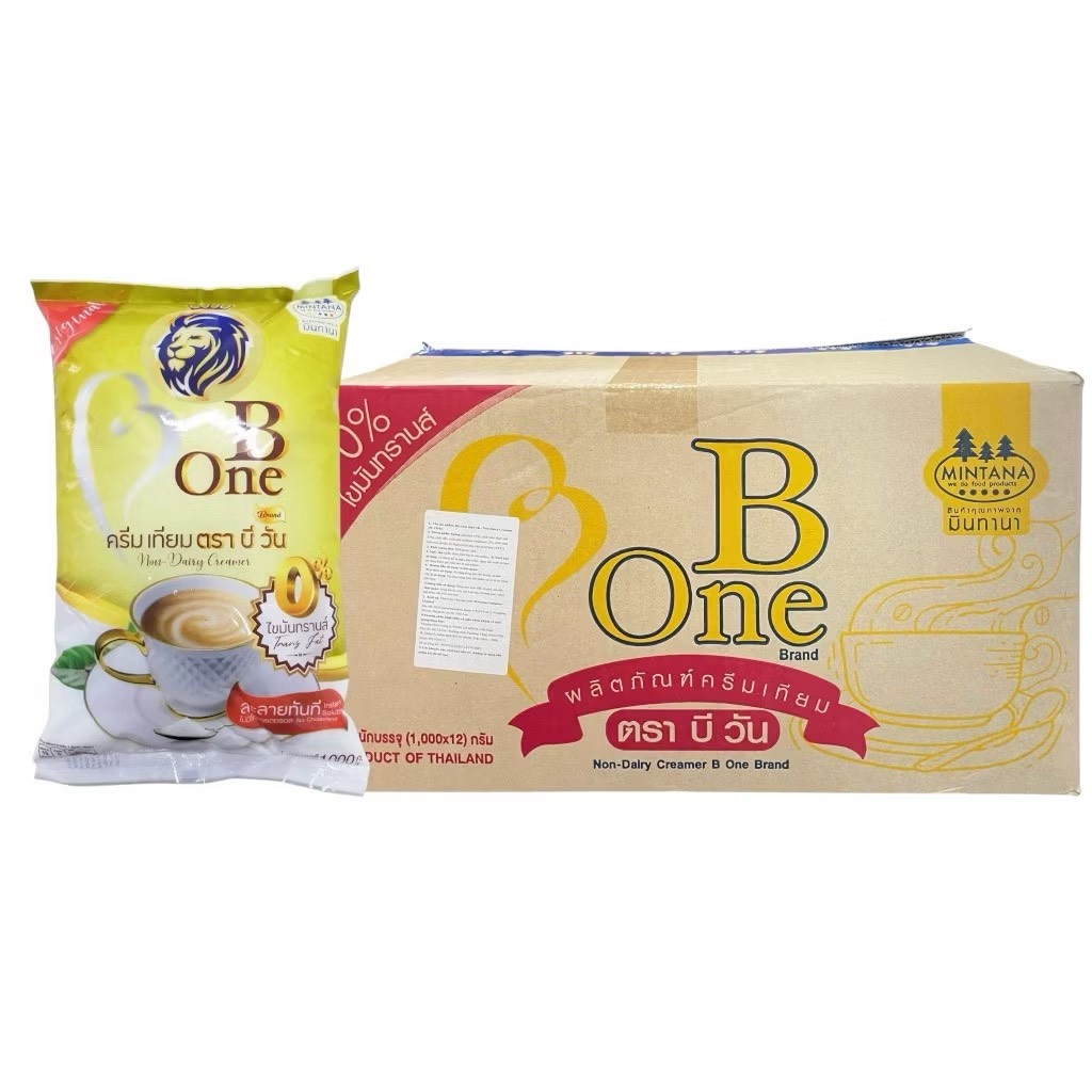 [Thùng12 túi] Bột kem béo B-one 1kg