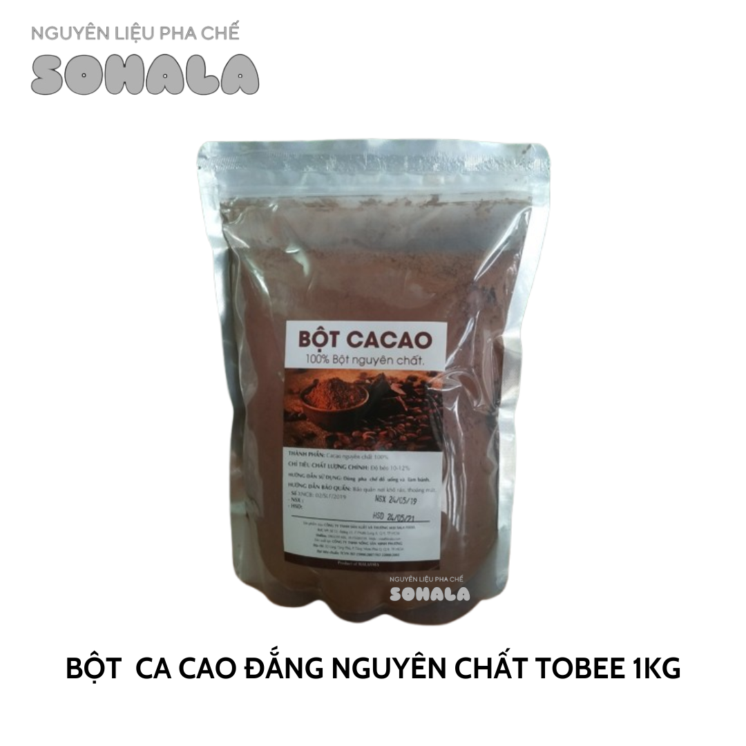 Bột Ca cao nguyên chất Tobee 1kg