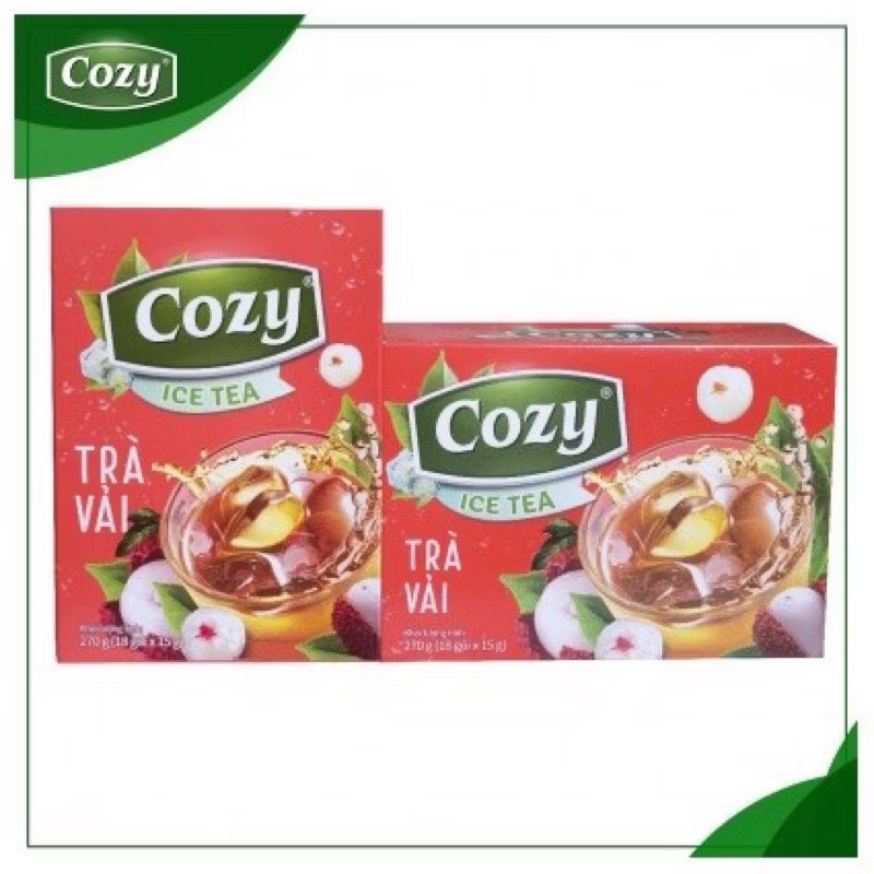 Trà Cozy hòa tan hộp 240g (16 gói x 15g) - VẢI