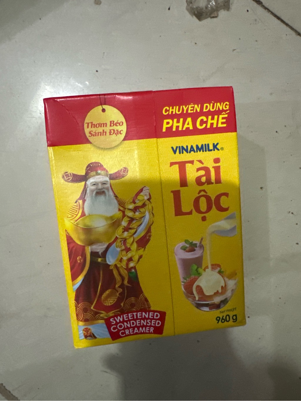 Sữa đặc Tài Lộc hộp 900gr