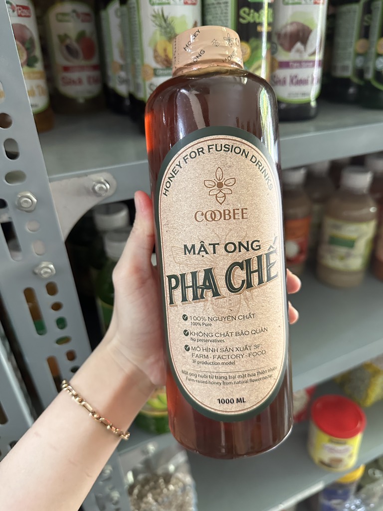 Mật ong Pha chế CooBee chai 1 lít