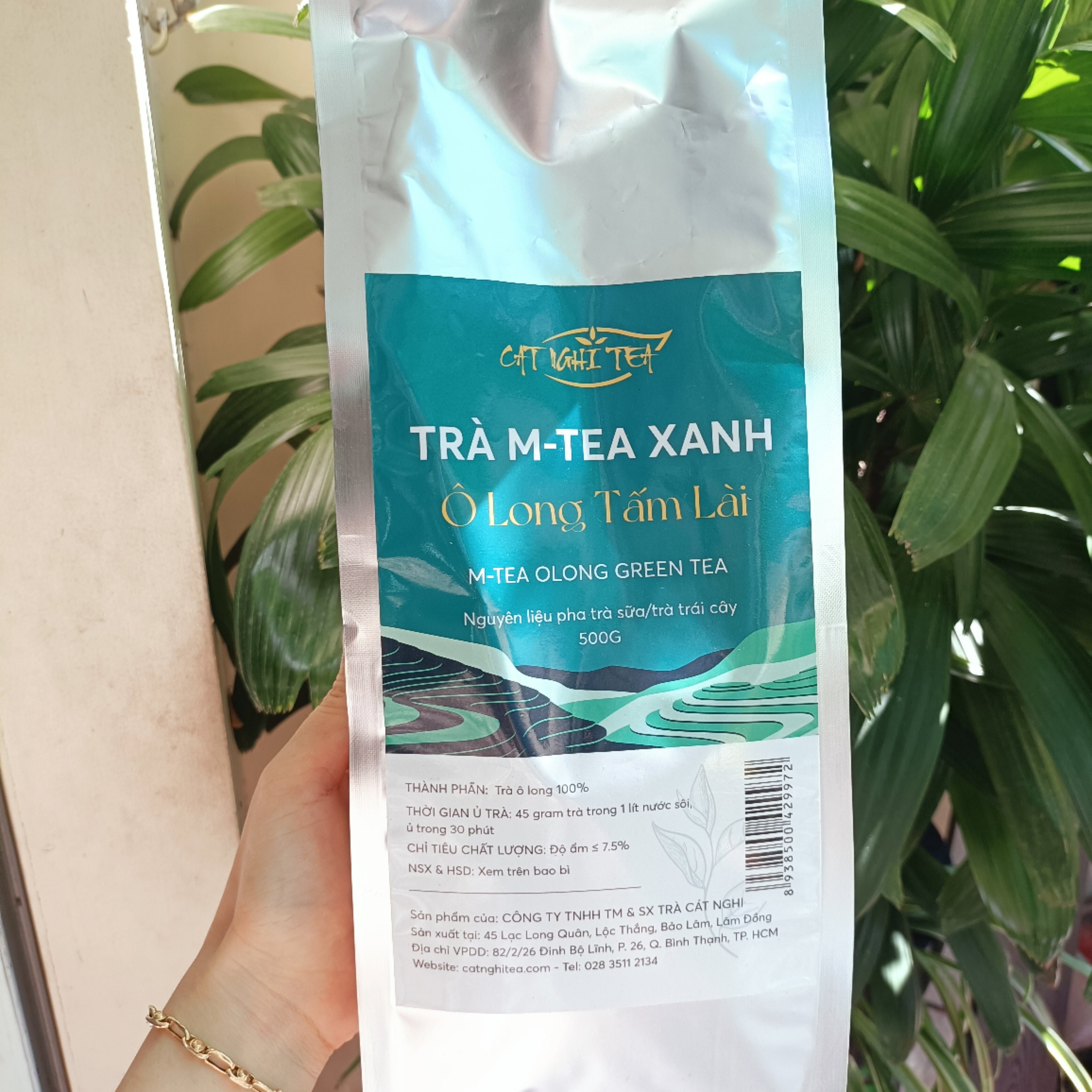 Trà Olong tấm lài M-tea Cát Nghi 500G