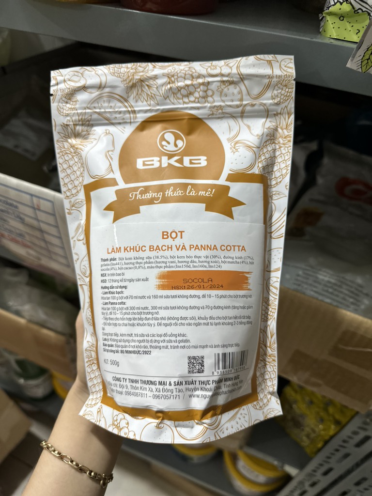 Bột Pudding BKB túi 1kg
