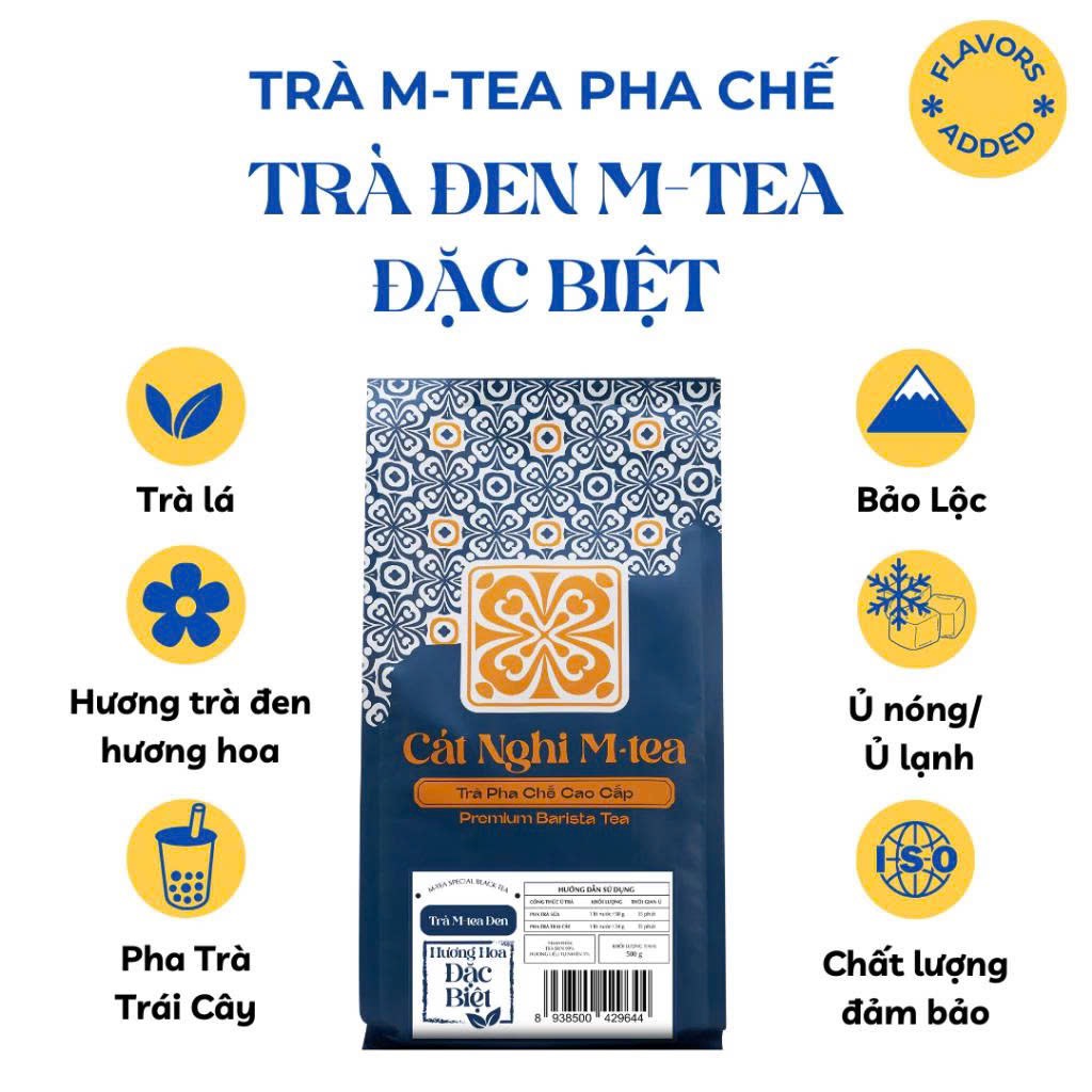 Trà Đen Đặc Biệt M-Tea Cát Nghi túi 500g