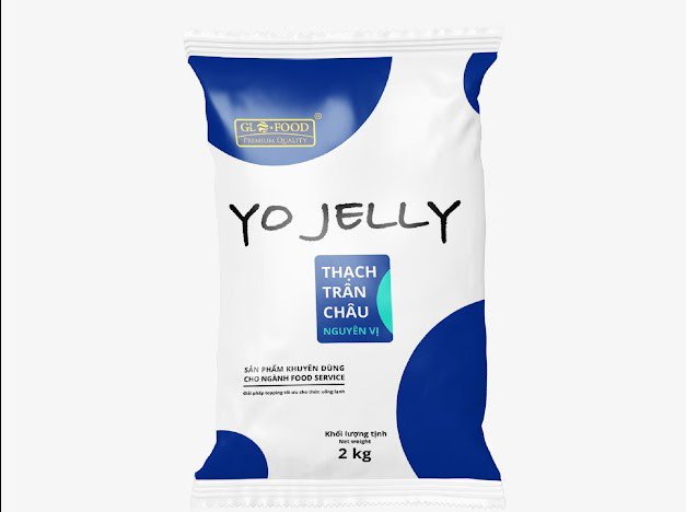 Trân châu trắng 3Q Yo Jelly túi 2kg