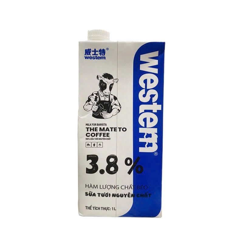 Sữa tươi Western hộp 1 lít