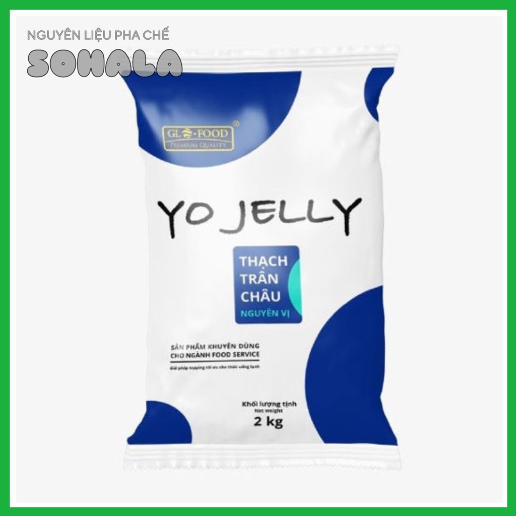 Trân châu trắng 3Q Yo Jelly túi 2kg