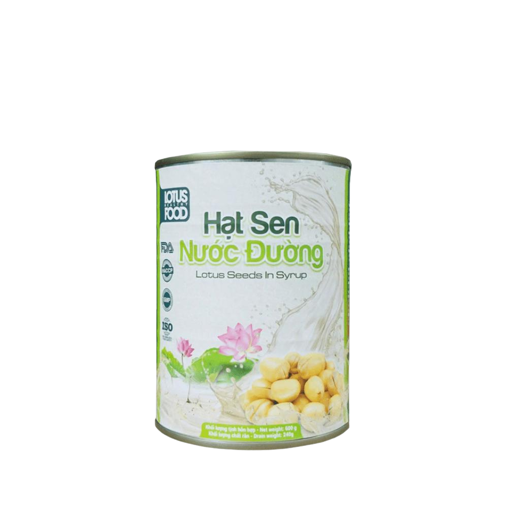 Hạt Sen ngâm nước đường Lotus - lon 600g