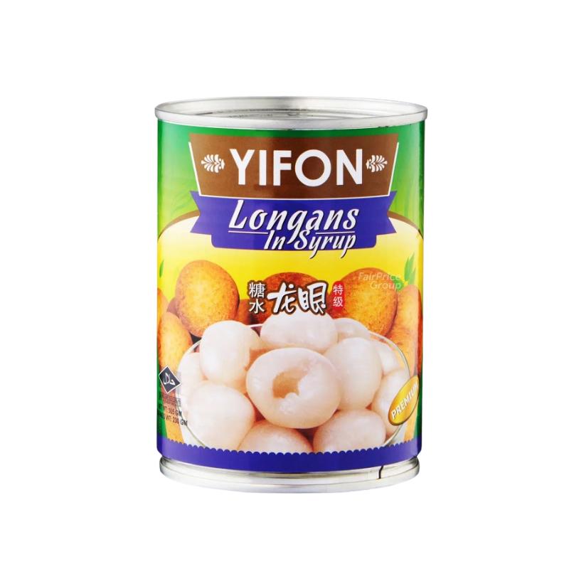 Nhãn ngâm nước đường YIFON - Lon 565g
