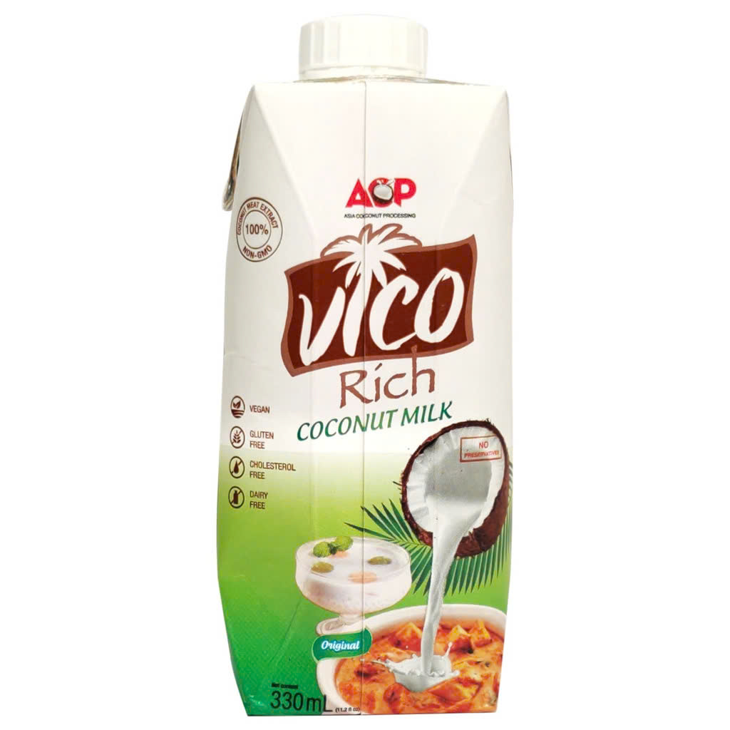 Nước cốt dừa Vico 330ml - THÙNG 24 HỘP