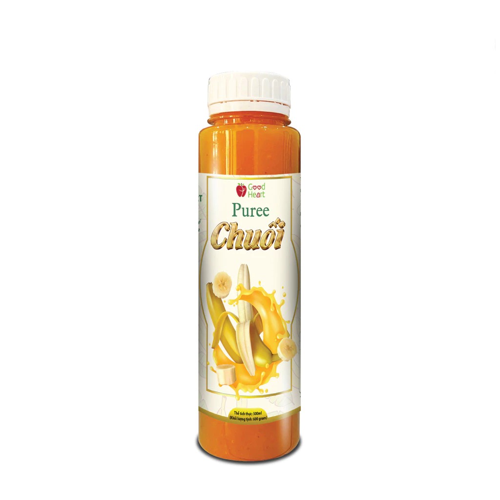 Puree Chuối Good Heart chai 500ml